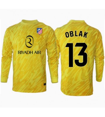 Atletico Madrid Jan Oblak #13 Målvakt Tredje Tröja 2024-25 Långärmad